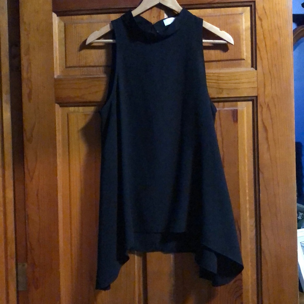 High neck tank top